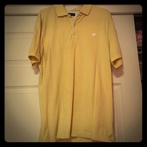 Yellow banana republic polo
